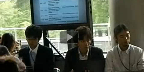 COP10名古屋 未来を担う青年から新戦略計画についての見解を表明しました COP10名古屋 未来を担う青年から新戦略計画についての見解を表明しました